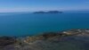Sazan, Albania drone shoot, wiev of island