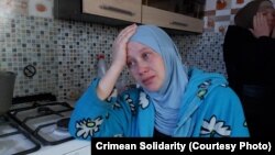 Екатерина Гудыменко, жена крымскотатарского активиста Арсена Кашка, задержанного 5 марта 2024 года