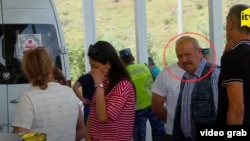 Տեսանյութից արված լուսանկարը՝ անցակետում