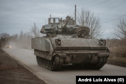 БМП Bradley ВСУ под Авдеевкой.