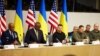 Президент України Володимир Зеленський і учасники засідання Контактної групи з питань оборони України у форматі «Рамштайн». Штаб-квартирі НАТО. Брюссель, Бельгія, 11 жовтня 2023 року