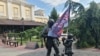 У Сімферополі з’явився стихійний меморіал керівникам ПВК «Вагнер»