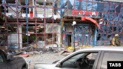 Наслідки одного з попередніх обстрілів Бєлгорода, архівне фото