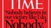 Обкладинка журналу Time із цитатою Володимира Зеленського, жовтень 2023 року