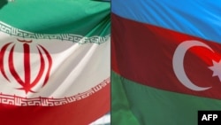 Իրանի և Ադրբեջանի դրոշները