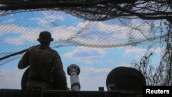 САУ 2С1 «Гвоздика» ЗСУ на полі бою (фотогалерея)