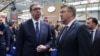 Predsednik Srbije Aleksandar Vučić i premijer Hrvatske Andrej Plenković u Mostaru, BiH, 16.04.2024