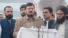 د خیبر پښتونخوا ګورنر غلام علي یوې غونډې ته د وینا پر مهال - پخوانی انځور.
