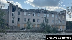 Берислав після російського обстрілу, фото ілюстративне 