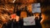 აქცია "უცხოეთის აგენტების" შესახებ კანონის წინააღმდეგ. 8 მარტი, 2023 წელი.