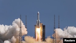 "Вэньтянь" модулун учуруу. Кытай, 24-июль 2022-жыл