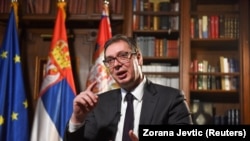 Претседателот на Србија Александар Вучиќ