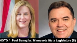 Melissa Hortman i John Hoffman