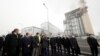 Armenia - Prime Minister Nikol Pashinian and other officials attend the inauguration of a newly built power plant in Yrevan, November 29, 2021.
