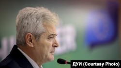 Лидерот на ДУИ Али Ахмети
