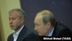 Роман Абрамович та Володимир Путін, липень 2016 року