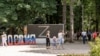 Z-символика в Крыму во время полномасштабного вторжения России в Украину, архивное фото
