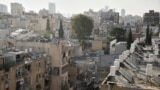 Разрушенный жилой квартал в Израиле