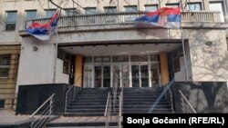 Zgrada u kojoj se nalazi Tužilaštvo za organizovani kriminal, 6. decembra 2024.