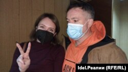 Лилия Чанышева и её супруг Алмаз Гатин. Автор фотографии Ольга Комлева