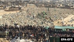 نن پنځمه ورځ ده چې هزاره ګانو د خپلو مړیو له تابوتونو سره پر احتجاج دی. ۲۰۲۰، ۶ جنوري