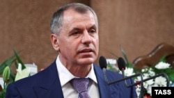 ვლადიმირ კონსტანტინოვი, ანექსირებული ყირიმის რუსული პარლამენტის სპიკერი