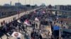 Bridge blockades in Beograd