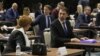 Potpredsjednica i predsjednik Federacije BiH Melika Mahmutbegović i Marinko Čavara na sjednici Parlamenta BiH (Arhivska fotografija)