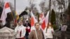 <p>Беларусы на могілках Росы ў Вільні