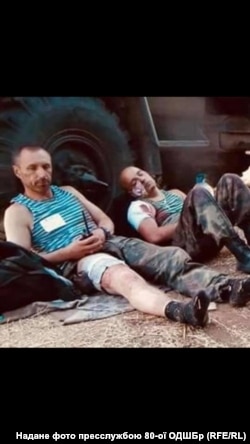 Поранений полковник Володимир Шворак