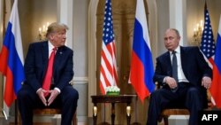 Tramp bilen Putiniň 2018-nji ýyldaky duşuşygy