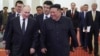 Володимир Путін і Кім Чен Ин у Пхеньяні, 19 червня 2024 року