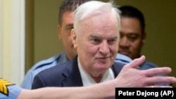 Ratko Mladić je osuđen na doživotni zatvor zbog genocida u Srebrenici, progona Bošnjaka i Hrvata širom BiH, terorisanja stanovništva Sarajeva dugotrajnim granatiranjem i uzimanjem pripadnika UNPROFOR-a za taoce.