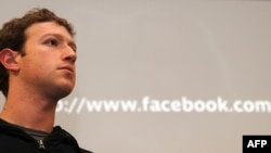 Основатель социальной сети Facebook Марк Цукербер, 2010