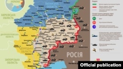 Ситуація в зоні бойових дій на Донбасі, 5 серпня 2019 року. Інфографіка Міністерства оборони України