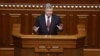 Президент України Петро Порошенко під час щорічного звернення до народних депутатів у Верховній Раді. Київ, 7 вересня 2017 року