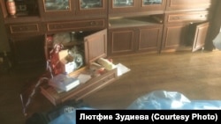 Дом, где утром 30 октября российские силовики проводили обыск. Село Жемчужина Крыма.