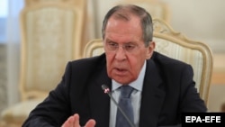 Министр иностранных дел России Сергей Лавров (архив)