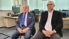 Jakob Finci i Dervo Sejdić tokom intrvjua za Radio Slobodna Evropa 21. decembar 2019.