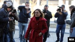 Архивска фотографија- поранешната министерка за внатрешни работи Горднана Јанкулоска
