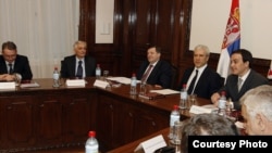 Sastanak predsednika Tadića sa liderima Srba iz regiona, Beograd, 8. februar 2011, foto: Press služba Kabineta predsednika Srbije 