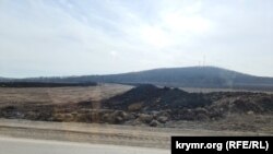 Будівництво ділянки траси Грушівка-Судак, що проходить через Кримський ліс