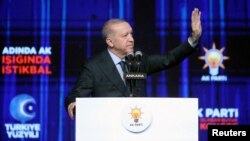 Реджеп Тайип Ердоган. Снимката е от 23 февруари 2025 г.