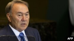 Президент Казахстана Нурсултан Назарбаев. Нью-Йорк, 29 сентября 2011 года. 