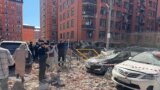 Последствия взрыва в многоквартирном доме в Махачкале. 25 марта 2025 года. Фото: администрация Махачкалы