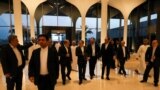 Иранская делегация на четвёртом раунде переговоров в мае
