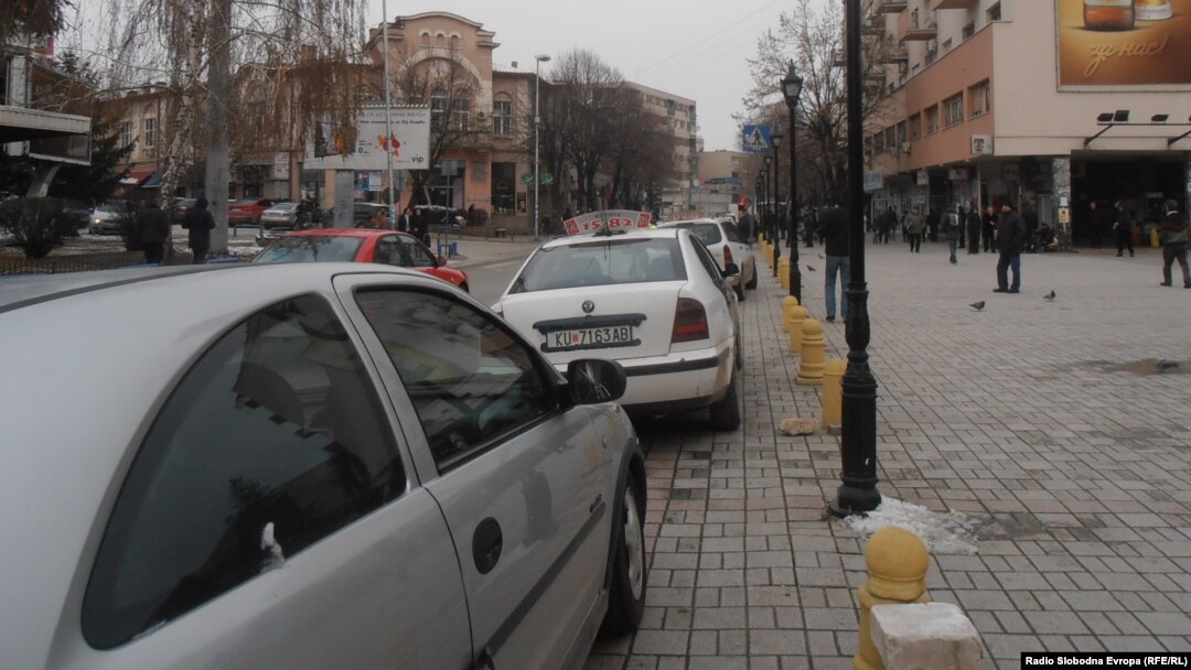 macedonia - Taxi transport in Kumanovo.Taxi 