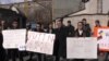 Армянский комитет солидарности с Майданом перед посольством Украины в Ереване, 19 февраля 2014 г. 