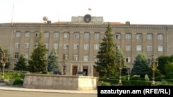Լեռնային Ղարաբաղ - Կառավարական գլխավոր շենքը մայրաքաղաք Ստեփանակերտում