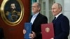 Претседателите на Иран и Русија, Масуд Пезешкијан и Владимир Путин